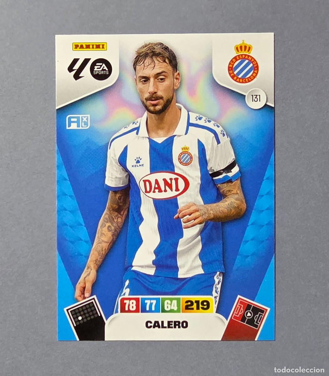Fu&szlig;ball-Sticker: 131 CALERO - ESPANYOL - ADRENALYN XL 2025-26 - 25/26 (NUEVO)