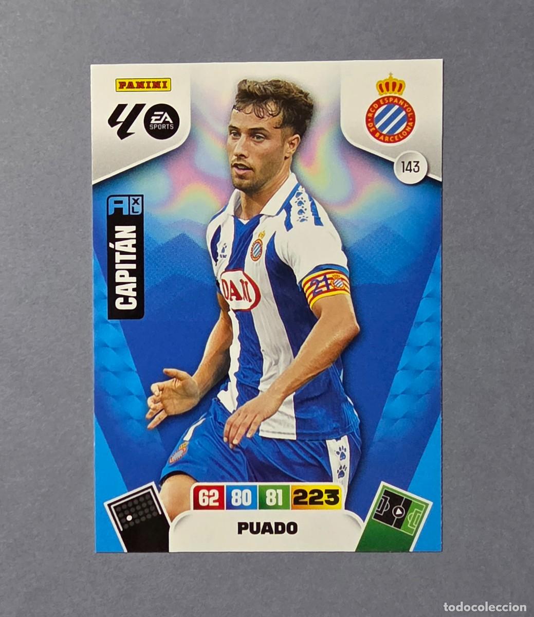 Fu&szlig;ball-Sticker: 143 PUADO - ESPANYOL - ADRENALYN XL 2025-26 - 25/26 (NUEVO)