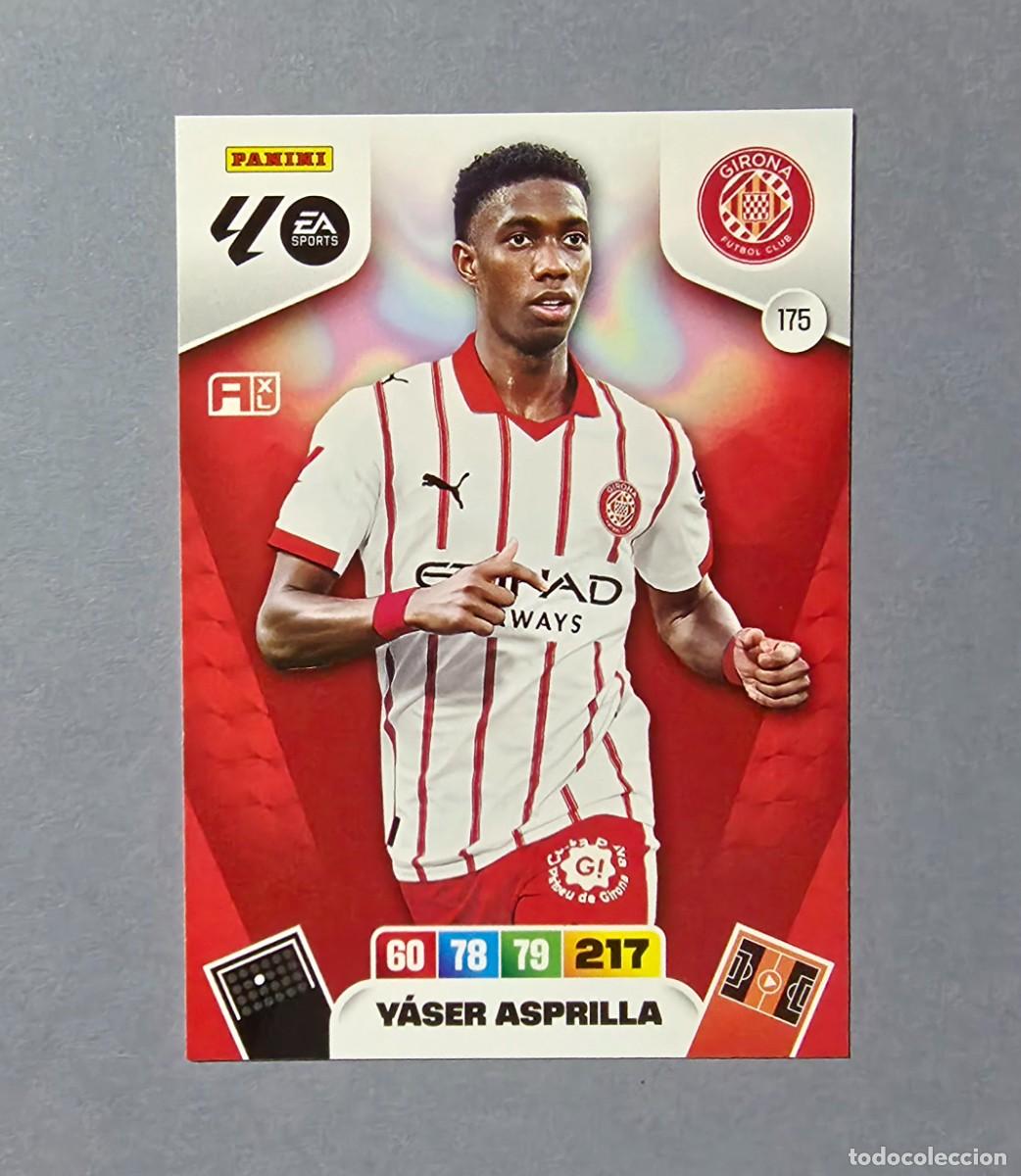 Fu&szlig;ball-Sticker: 175 Y&Aacute;SER ASPRILLA - GIRONA - ADRENALYN XL 2025-26 - 25/26 (NUEVO)