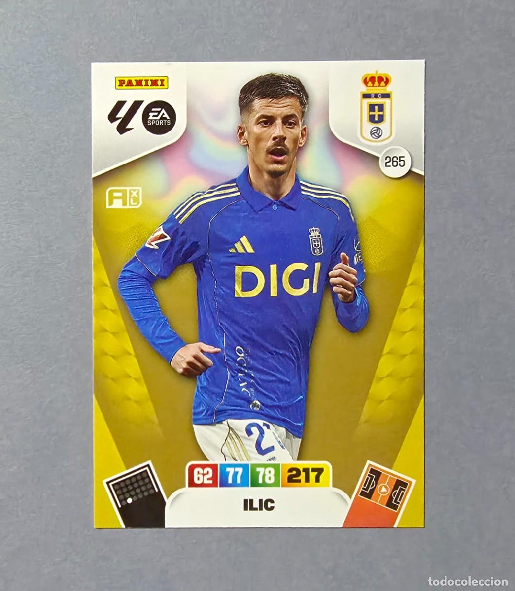 Fu&szlig;ball-Sticker: 265 ILIC - OVIEDO - ADRENALYN XL 2025-26 - 25/26 (NUEVO)