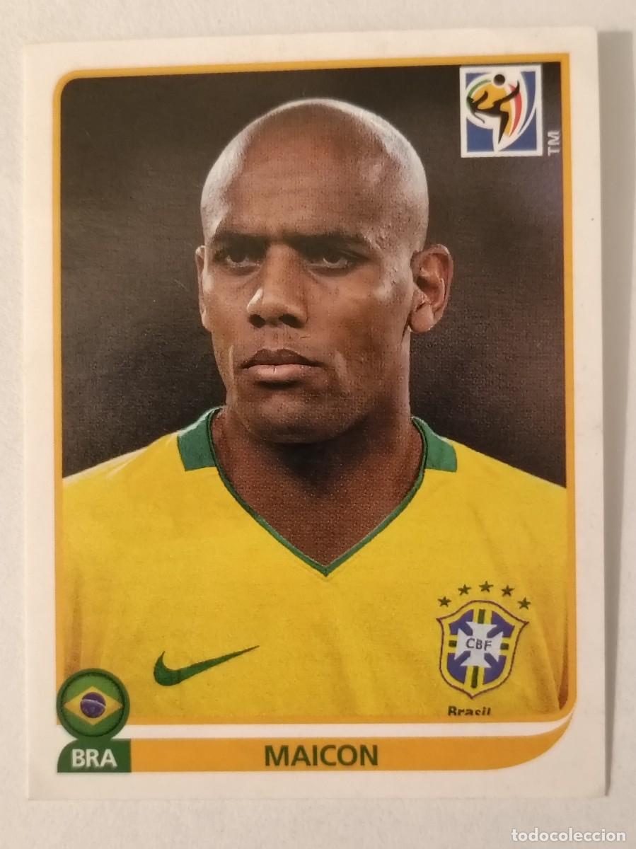 Cromos de f&uacute;tbol: #492 MAICON BRASIL MUNDIAL SUDAFRICA 2010 PANINI