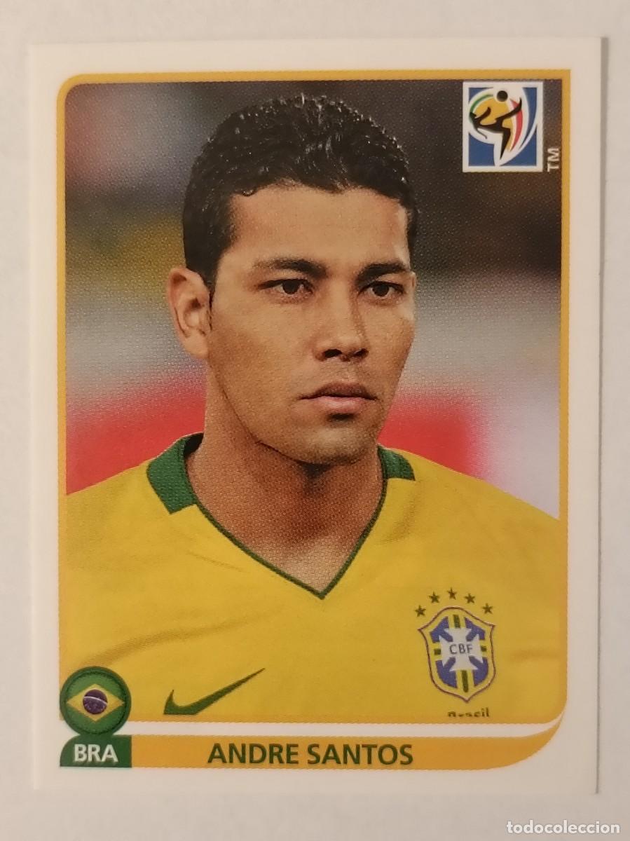 Cromos de f&uacute;tbol: #494 ANDRE SANTOS BRASIL MUNDIAL SUDAFRICA 2010 PANINI