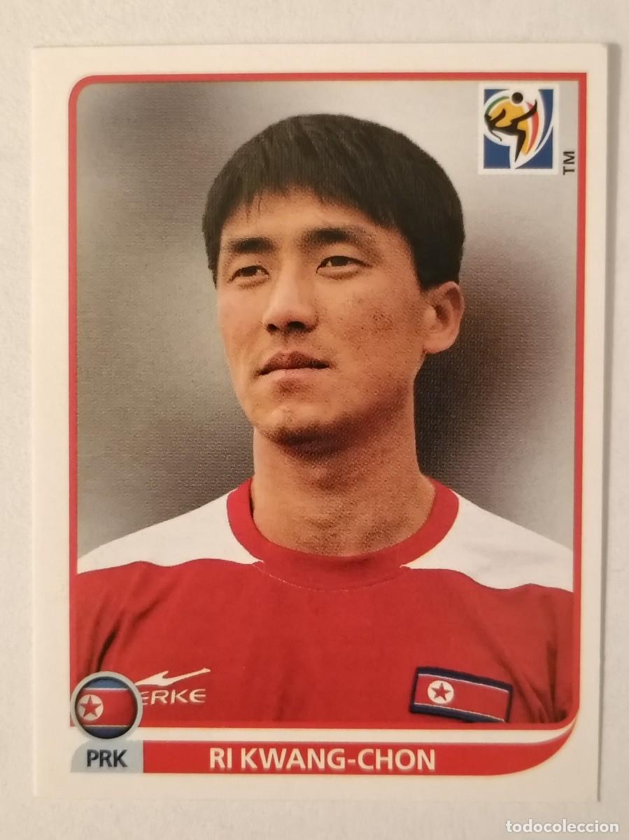Cromos de f&uacute;tbol: #510 RI KWANG-CHON COREA DEL NORTE MUNDIAL SUDAFRICA 2010 PANINI