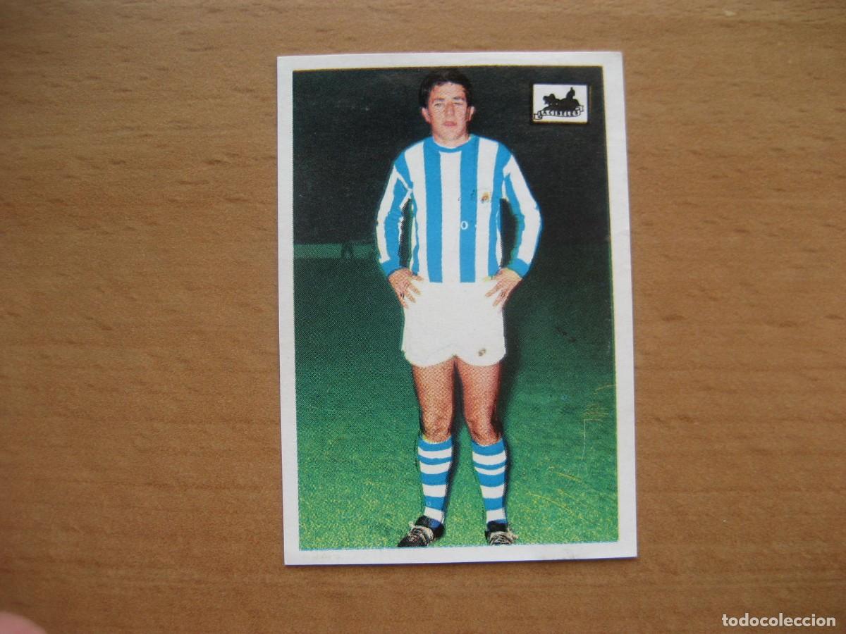 Cromos de F&uacute;tbol: ARZAC - REAL SOCIEDAD - CHOCOLATES LA CIBELES - FHER - 1969/70