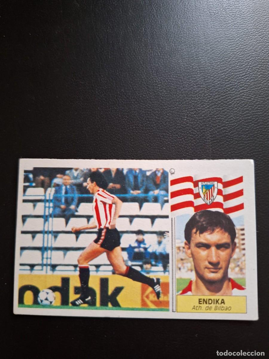 Fu&szlig;ball-Sticker: CROMO DE F&Uacute;TBOL LIGA ESTE ENDIKA ATHLETIC SIN PEGAR NUNCA PEGADO 86 87 1986 1987