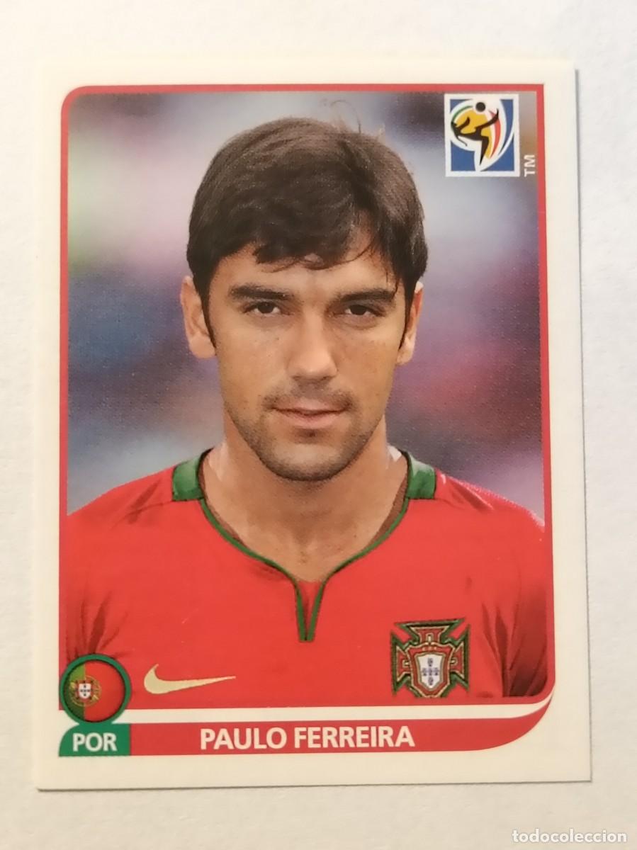 Fu&szlig;ball-Sticker: #550 PAULO FERREIRA PORTUGAL MUNDIAL SUDAFRICA 2010 PANINI