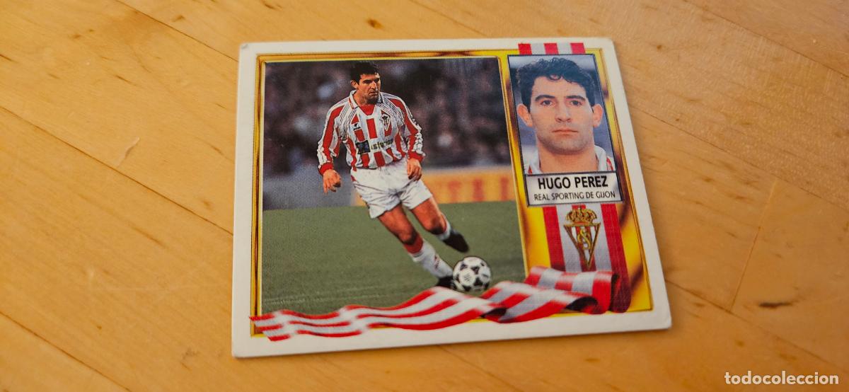 Cromos de F&uacute;tbol: hugo perez este sporting de gijon 1995 1996 95 96