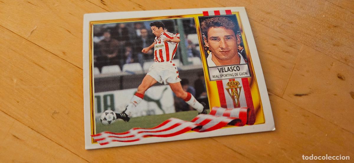 Cromos de F&uacute;tbol: velasco este sporting de gijon 1995 1996 95 96