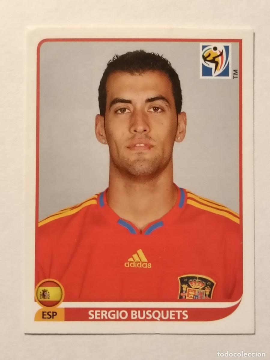 Cromos de f&uacute;tbol: #571 SERGIO BUSQUESTS ESPA&Ntilde;A MUNDIAL SUDAFRICA 2010 PANINI