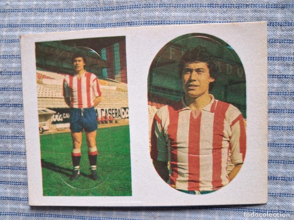Cromos de Futebol: Cromos F&uacute;tbol Liga 1975 1976. Jos&eacute; Manuel. N&ordm; 158 y 169. Editorial Maga. Cromos sin usar.