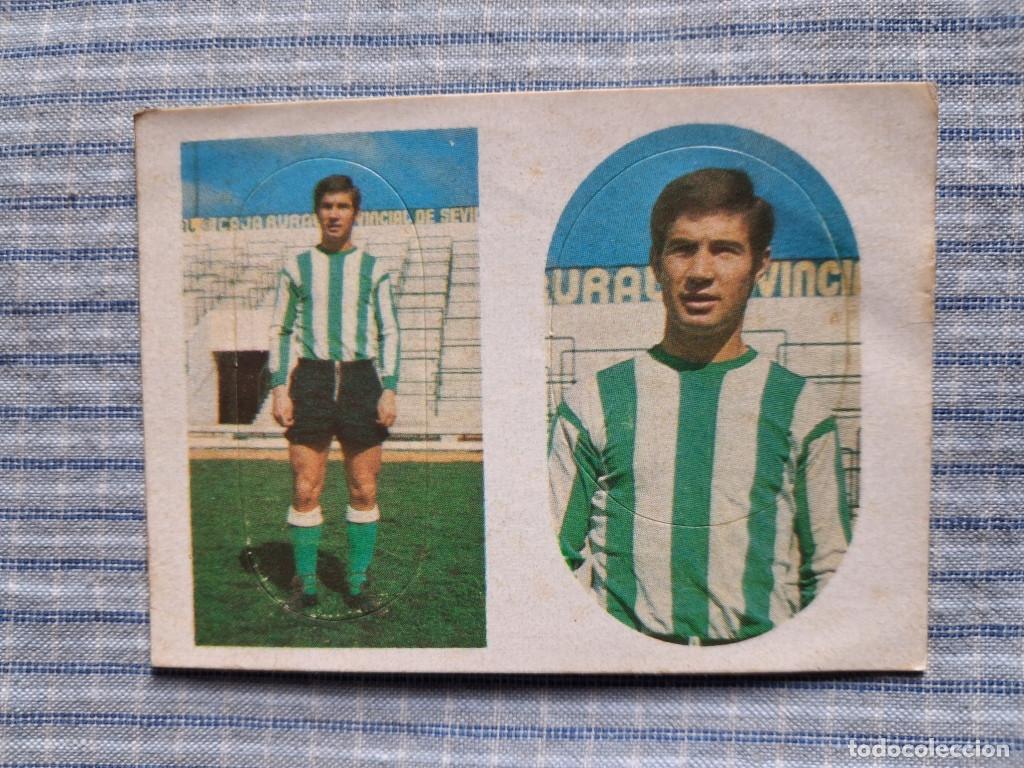 Cartes &agrave; collectionner de Football: Cromos F&uacute;tbol Liga 1975 1976. L&oacute;pez. N&ordm; 285 y 296. Editorial Maga. Cromos sin usar