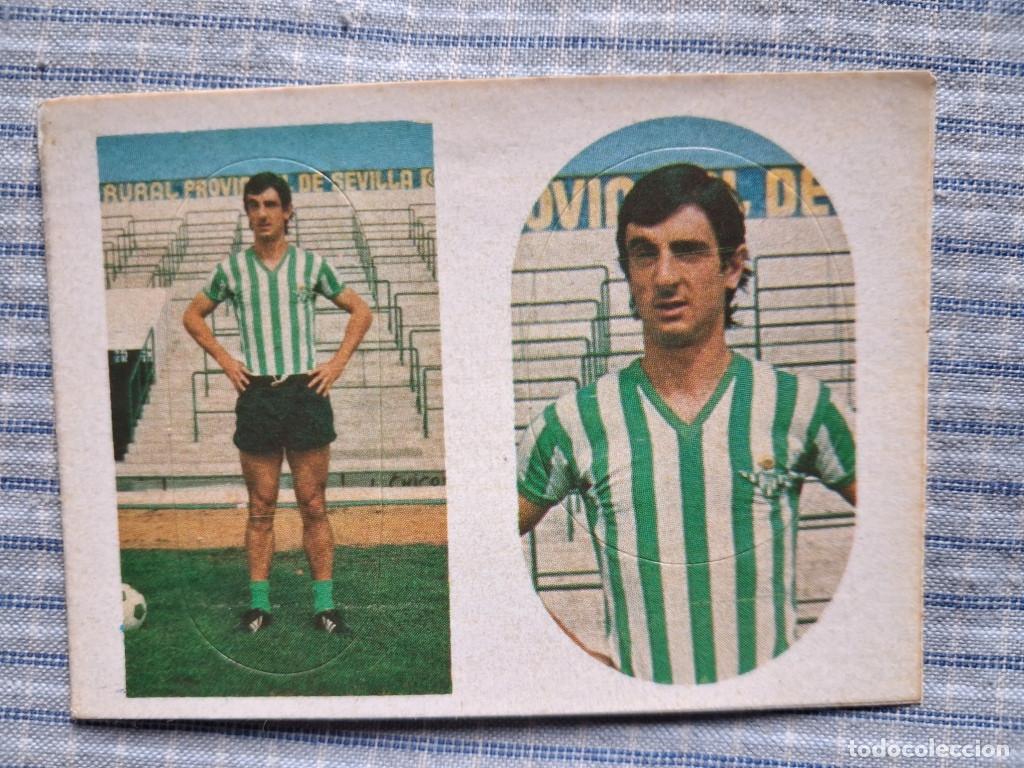 Cromos de f&uacute;tbol: Cromos F&uacute;tbol Liga 1975 1976. Cobo. N&ordm; 288 y 299. Editorial Maga. Cromos sin usar.