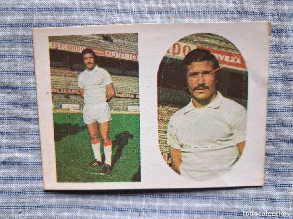 Cromos de f&uacute;tbol: Cromos F&uacute;tbol Liga 1975 1976. Hita. N&ordm; 255 y 266. Editorial Maga. Cromos sin usar