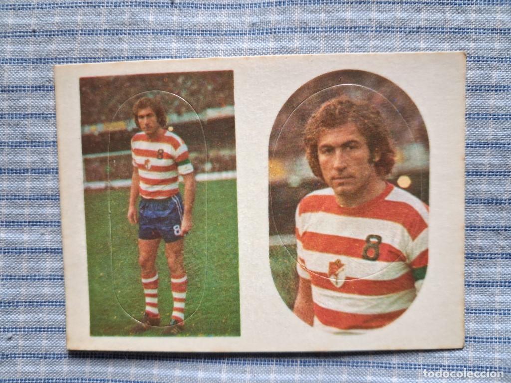 Figurine di Calcio: Cromos F&uacute;tbol Liga 1975 1976. Grande. N&ordm; 363 y 374. Editorial Maga. Cromos sin usar