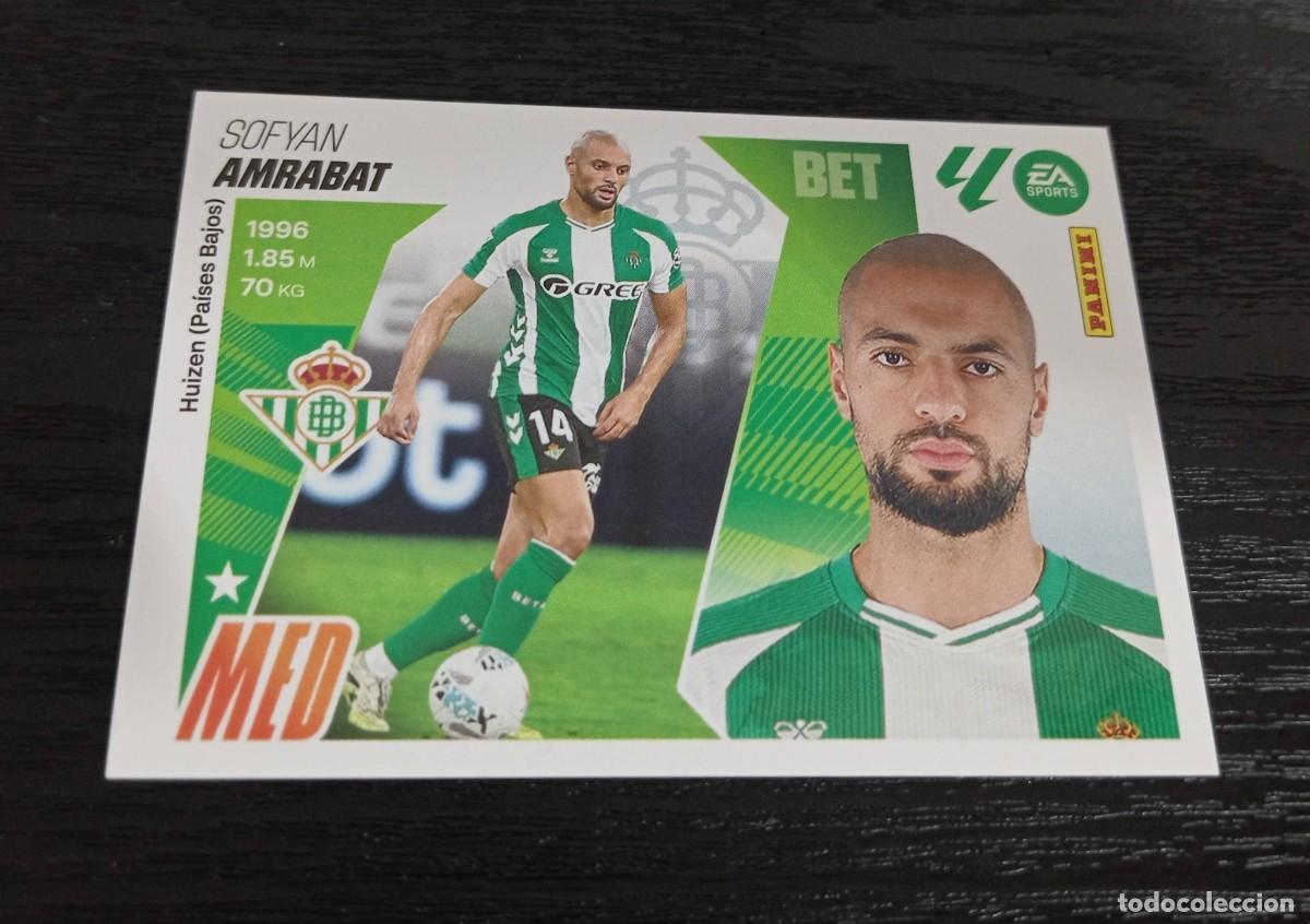 Cromos de Futebol: -ESTE 25-26 : FICHAJE - 55 - AMRABAT ( BETIS ) -- ( IV ) --