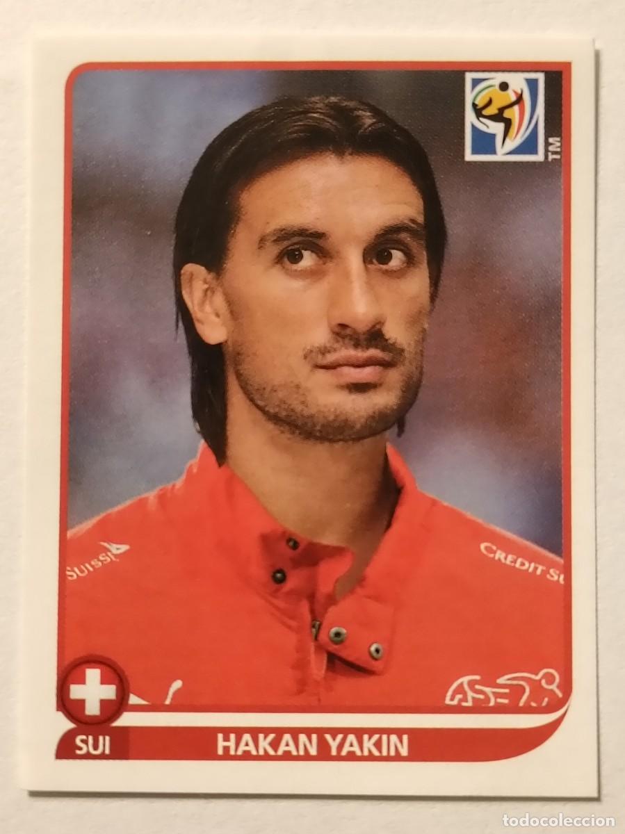 Cromos de f&uacute;tbol: #595 HAKAN YAKIN SUIZA MUNDIAL SUDAFRICA 2010 PANINI