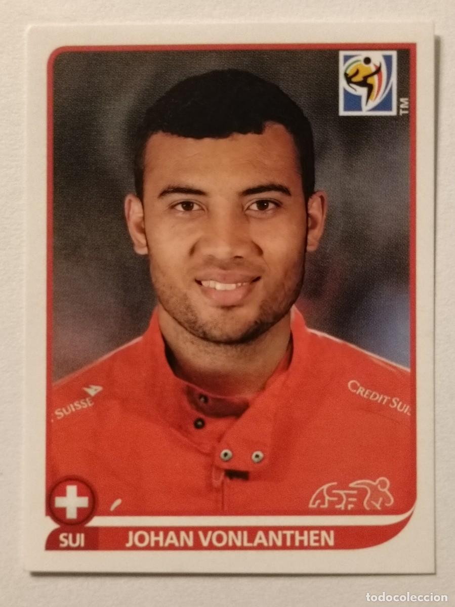 Cromos de f&uacute;tbol: #596 JOHAN VONLANTHEN SUIZA MUNDIAL SUDAFRICA 2010 PANINI