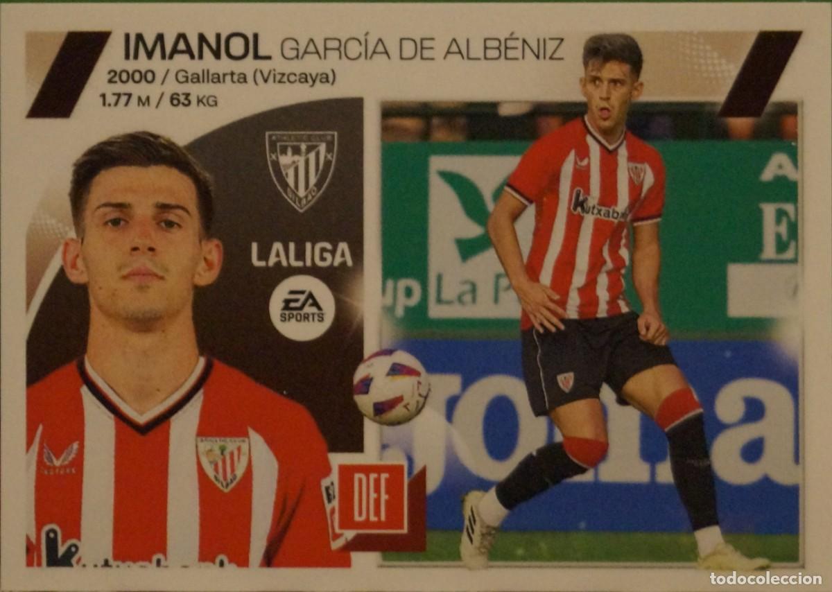 Fu&szlig;ball-Sticker: LIGA 23-24 / IMANOL / BILBAO / 10 BIS