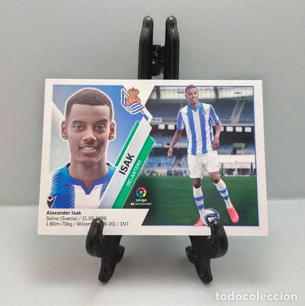 Fu&szlig;ball-Sticker: UF 2 ISAK REAL SOCIEDAD CROMO ADHESIVO LIGA EDICIONES ESTE 2019 2020 &Uacute;LTIMOS FICHAJES NUNCA PEGADO