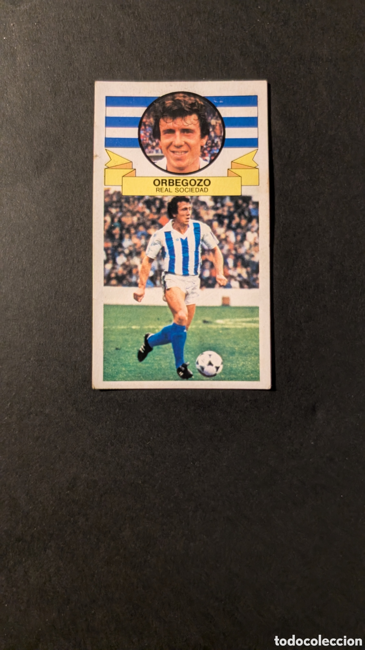 Cromos de F&uacute;tbol: ORBEGOZO BAJA REAL SOCIEDAD LIGA ESTE 1985/86 85 86 DESPEGADO