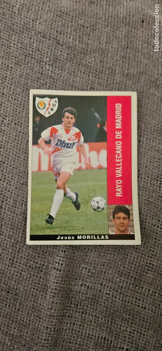 Cromos de F&uacute;tbol: morillas rayo vallecano 1995 1996 95 96 SIN PEGAR