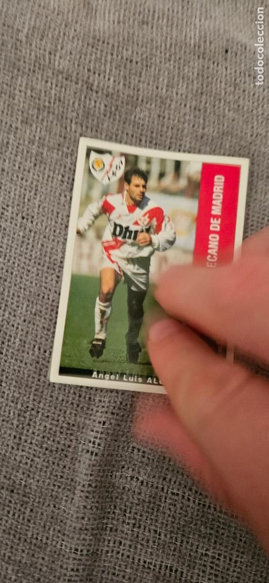 Cromos de F&uacute;tbol: alcazar rayo vallecano 1995 1996 95 96 SIN PEGAR