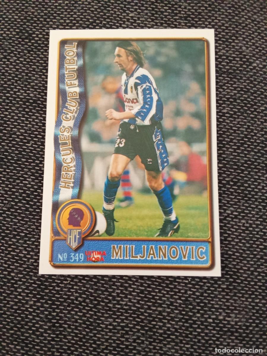 Figurine di Calcio: 349 miljanovic H&eacute;rcules &uacute;ltima hora las fichas de la liga 96-97