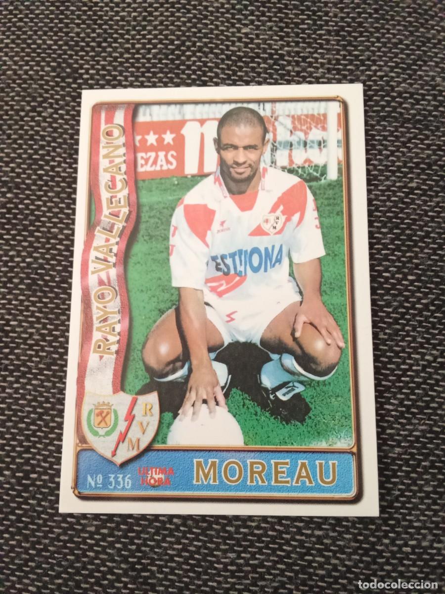 Fu&szlig;ball-Sticker: 336 moreau rayo vallecano &uacute;ltima hora las fichas de la liga 96-97