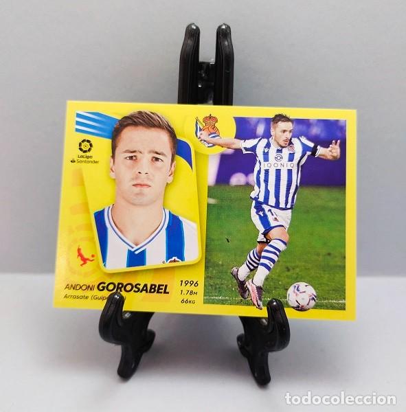 Cromos de F&uacute;tbol: 7 A ANDONI GOROSABEL REAL SOCIEDAD CROMO ADHESIVO LIGA EDICIONES ESTE 2021 2022 21 22 NUNCA PEGADO