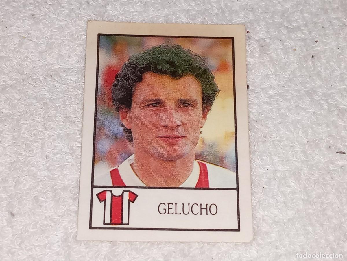 Cromos de F&uacute;tbol: BOLLYCAO PANRICO : ANTIGUO CROMO N&ordm; 115 BOLLY FUTBOL 87 - 88 GELUCHO LOGRO&Ntilde;ES SIN PEGAR