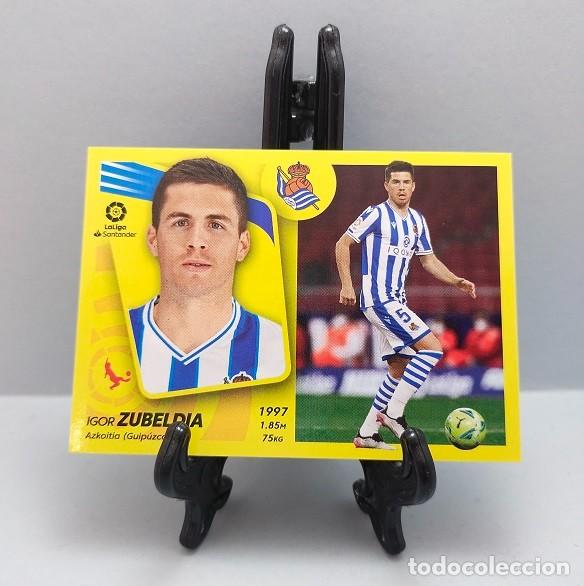 Cromos de F&uacute;tbol: 10 IGOR ZUBELDIA REAL SOCIEDAD CROMO ADHESIVO LIGA EDICIONES ESTE 2021 2022 21 22 NUNCA PEGADO