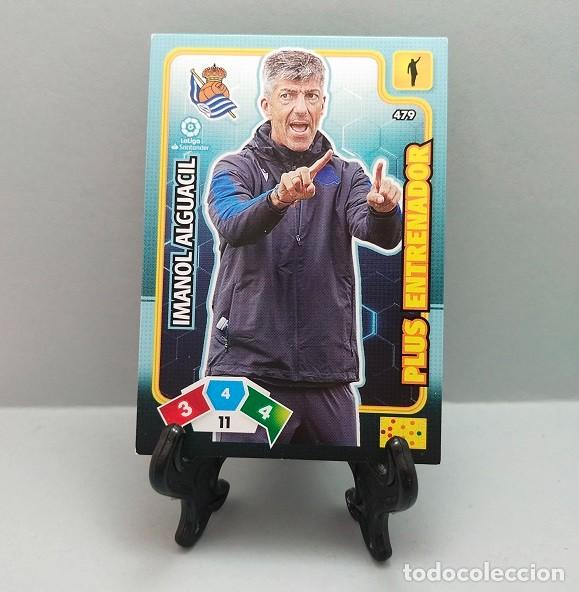 Figurine di Calcio: 479 IMANOL REAL SOCIEDAD CROMO FICHA ADRENALYN XL LIGA 2019-20 PANINI 2019 2020 PLUS ENTRENADOR
