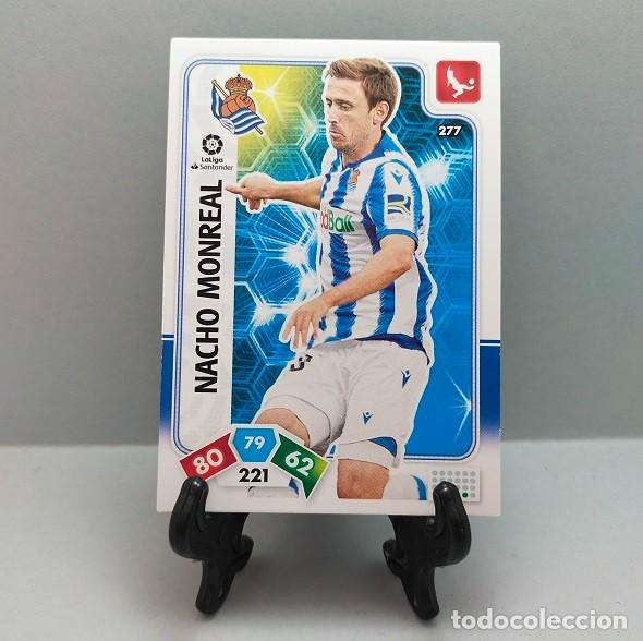 Cromos de F&uacute;tbol: 277 NACHO MONREAL REAL SOCIEDAD CROMO FICHA ADRENALYN XL LIGA 2019-20 PANINI 2019 2020 19 20