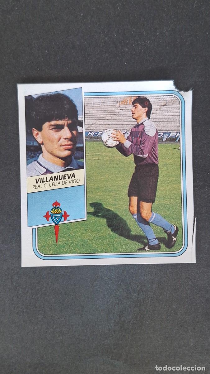 Figurine di Calcio: L2 VILLANUEVA CELTA DE VIGO LIGA ESTE 1989 1990 89 90 RECUPERADO DESPEGADO