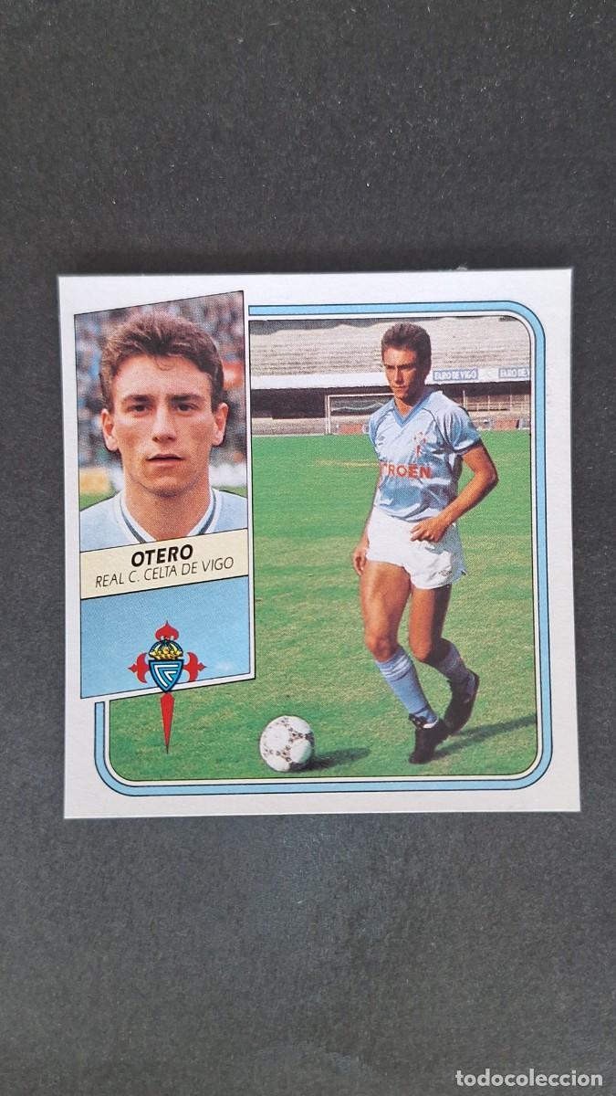 Fu&szlig;ball-Sticker: L2 OTERO CELTA DE VIGO LIGA ESTE 1989 1990 89 90 RECUPERADO DESPEGADO