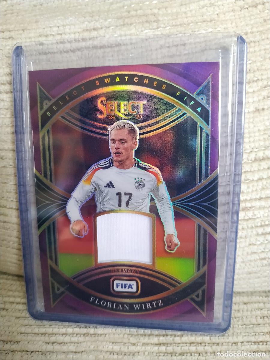 Cromos de F&uacute;tbol: Florian Wirtz. Alemania. Parche. Panini Select 15/49