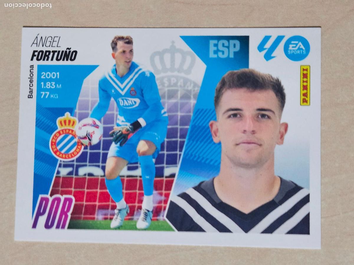 Football Stickers: CROMO N&ordm; 4 FORTU&Ntilde;O - ESPANYOL - EDICIONES ESTE 2025-26 - 25/26 (NUEVO)