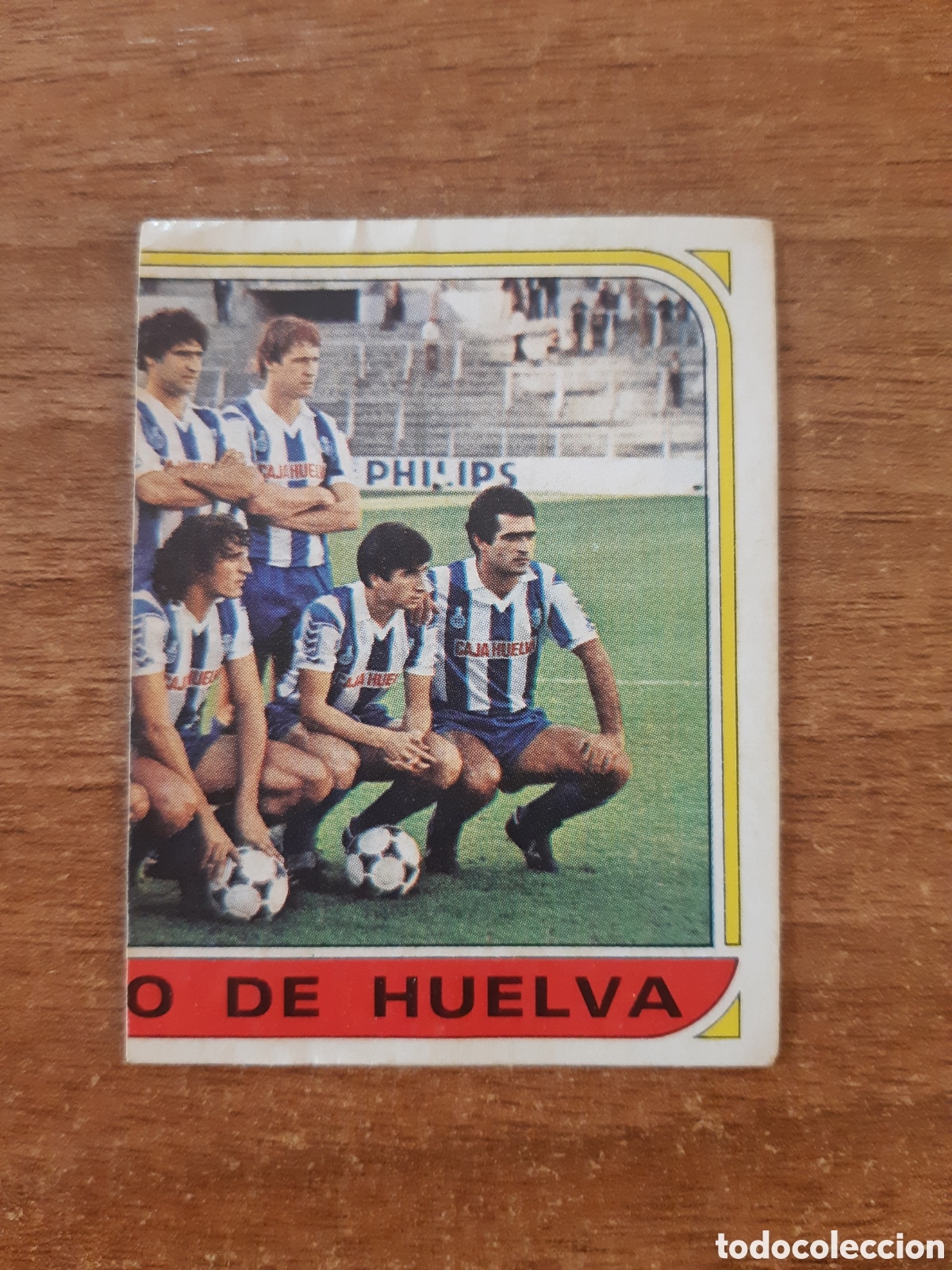 Figurine di Calcio: N&deg;362 ALINEACI&Oacute;N RECREATIVO DE HUELVA 2/2 LIGA 83-84 FUTBOL 84 PANINI. NUNCA PEGADO
