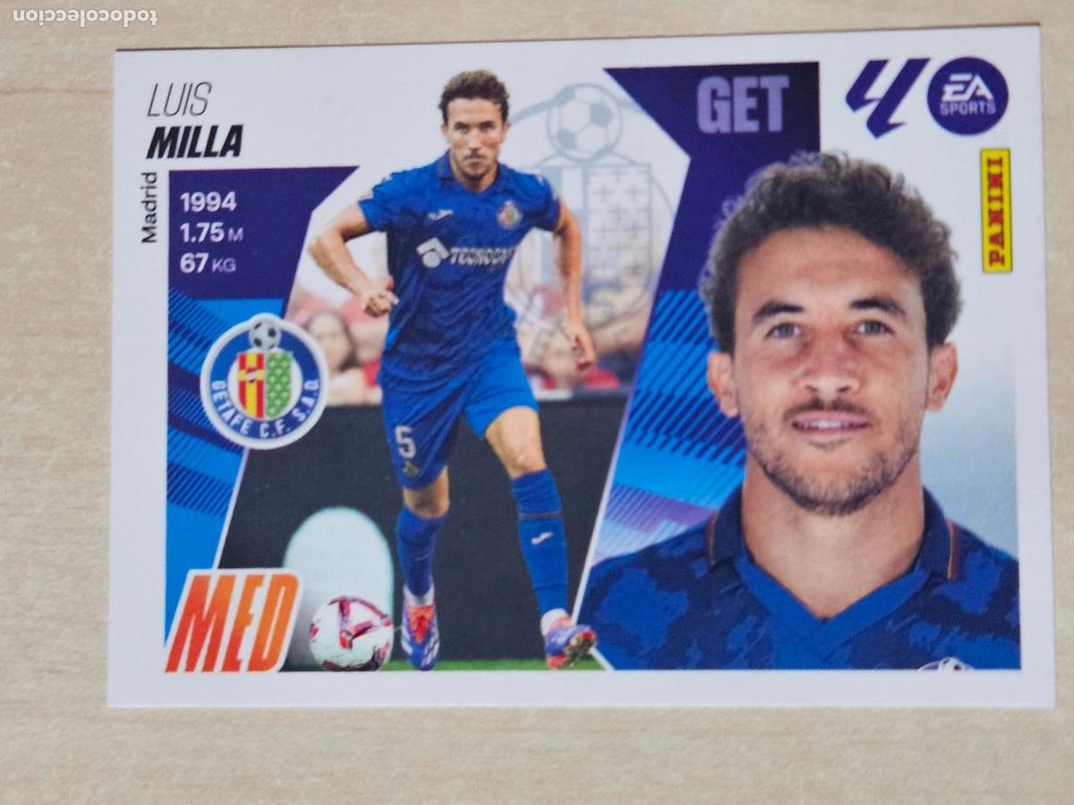 Football Stickers: CROMO N&ordm; 14 MILLA - GETAFE - EDICIONES ESTE 2025-26 - 25/26 (NUEVO)