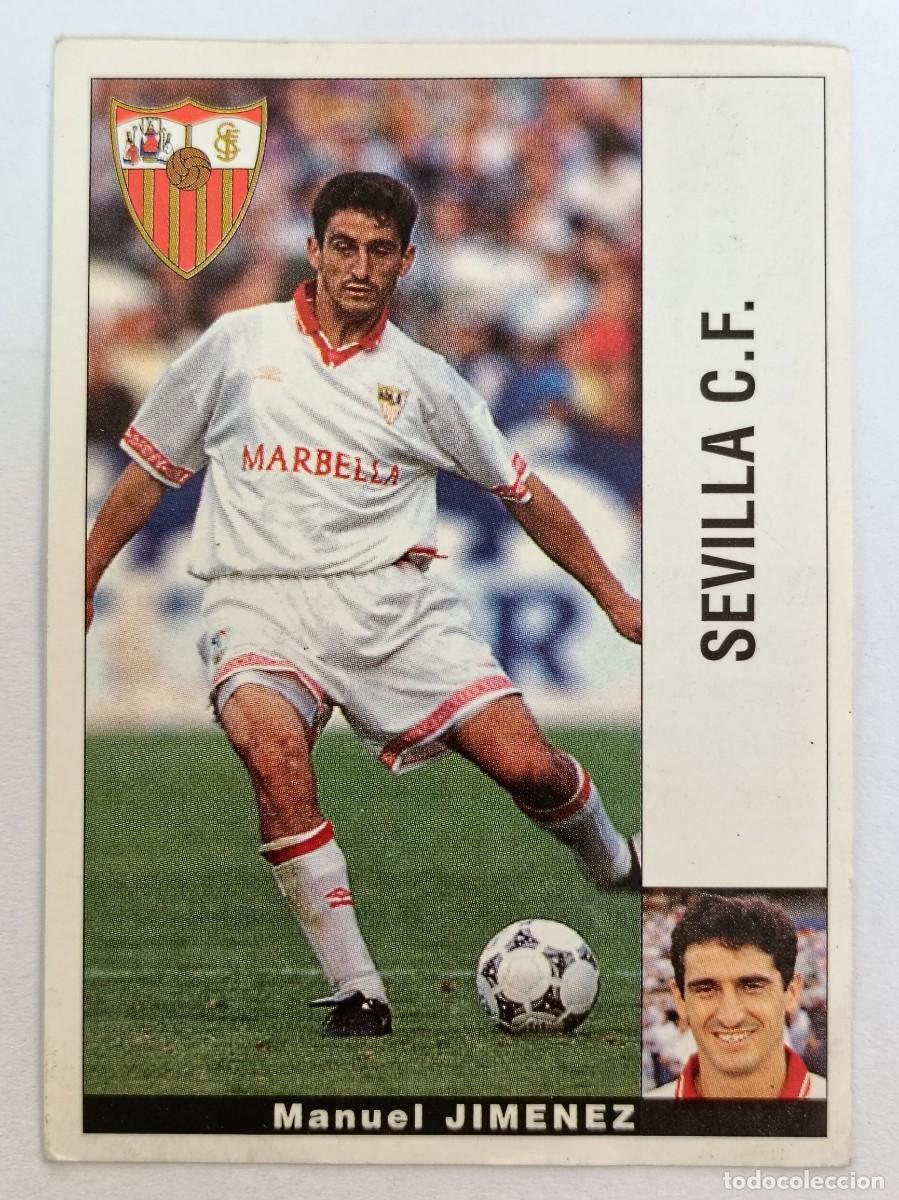 Figurine di Calcio: JIMENEZ SEVILLA C.F. LIGA 95/96 PANINI
