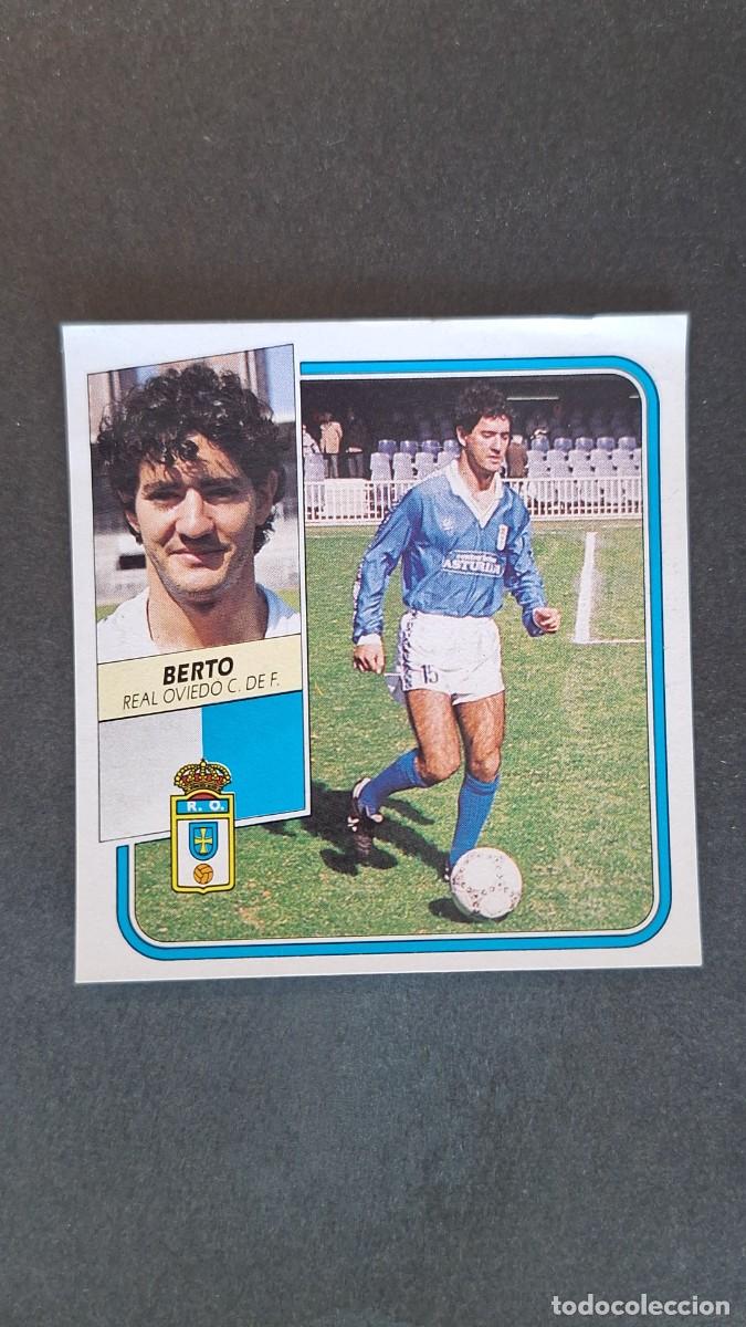 Figurine di Calcio: L2 BERTO REAL OVIEDO LIGA ESTE 1989 1990 89 90 RECUPERADO DESPEGADO