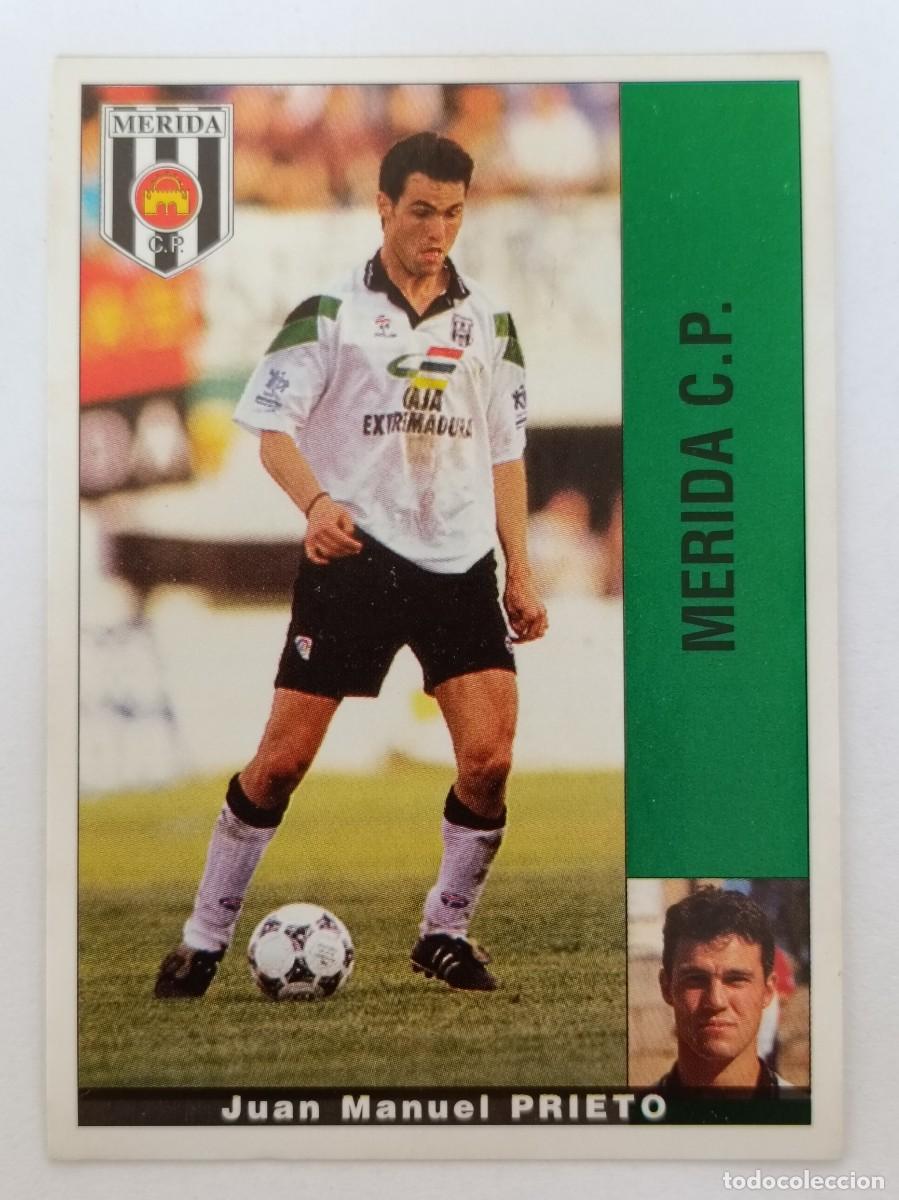 Fu&szlig;ball-Sticker: PRIETO MERIDA C.P. LIGA 95/96 PANINI