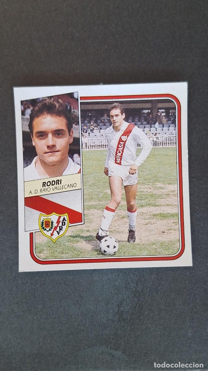Cromos de F&uacute;tbol: L2 RODRI RAYO VALLECANO LIGA ESTE 1989 1990 89 90 RECUPERADO DESPEGADO