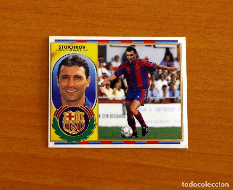 Cromos de F&uacute;tbol: Barcelona - Stoichkov - Fichaje n&ordm; 14 -Versi&oacute;n - Ediciones Este Liga 1996-1997, 96-97 - Nunca Pegado