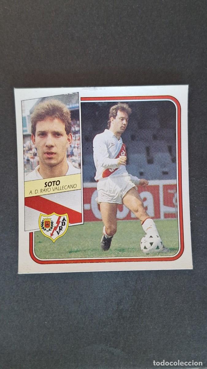 Cromos de F&uacute;tbol: L2 SOTO RAYO VALLECANO LIGA ESTE 1989 1990 89 90 RECUPERADO DESPEGADO