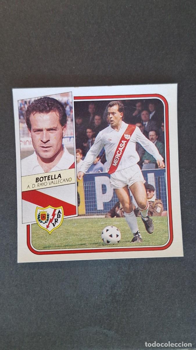 Cromos de F&uacute;tbol: L2 BOTELLA RAYO VALLECANO LIGA ESTE 1989 1990 89 90 RECUPERADO DESPEGADO