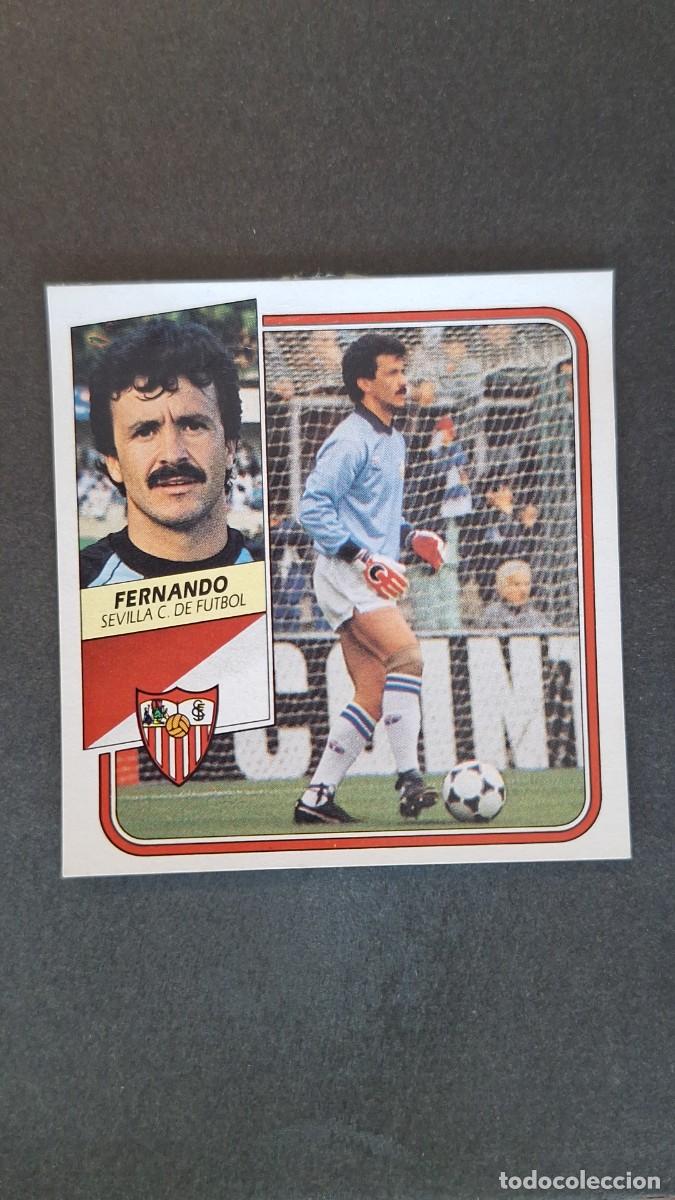 Football Stickers: L2 FERNANDO SEVILLA C. F. LIGA ESTE 1989 1990 89 90 RECUPERADO DESPEGADO