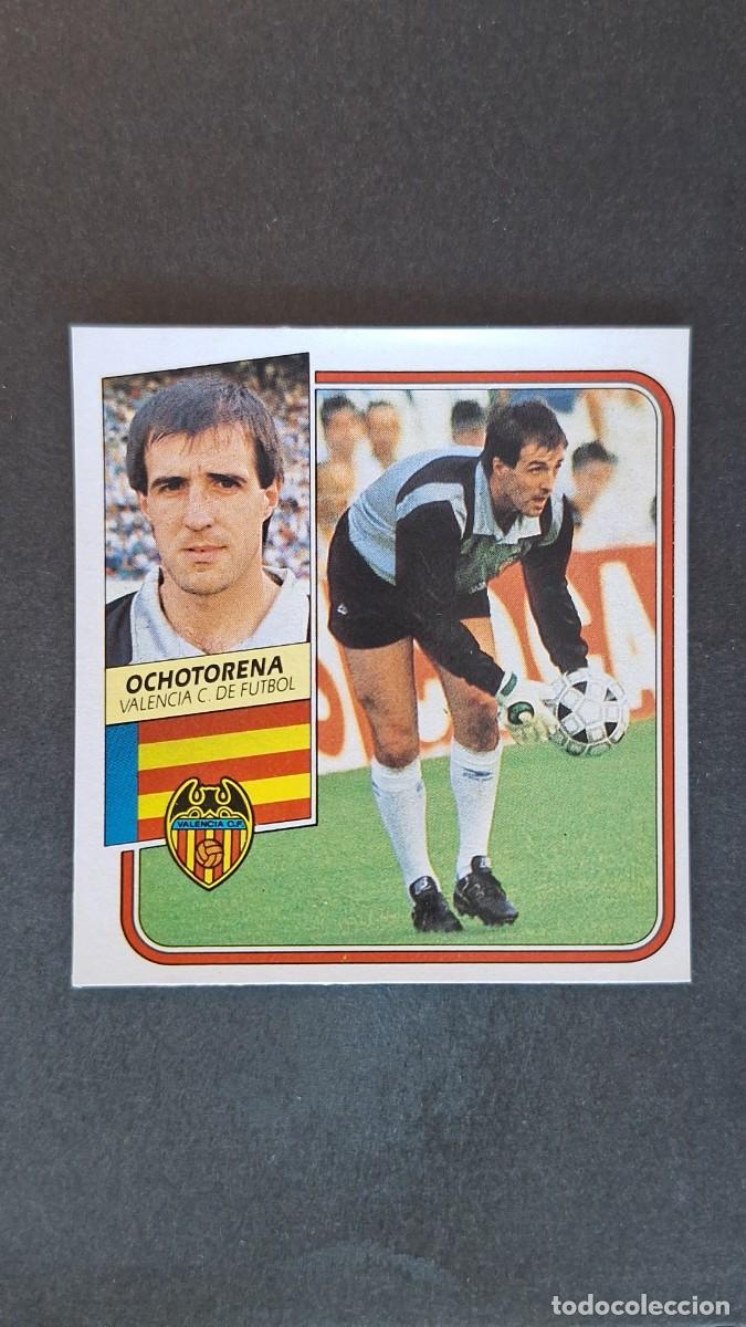 Figurine di Calcio: L2 OCHOTORENA VALENCIA C. F. LIGA ESTE 1989 1990 89 90 RECUPERADO DESPEGADO
