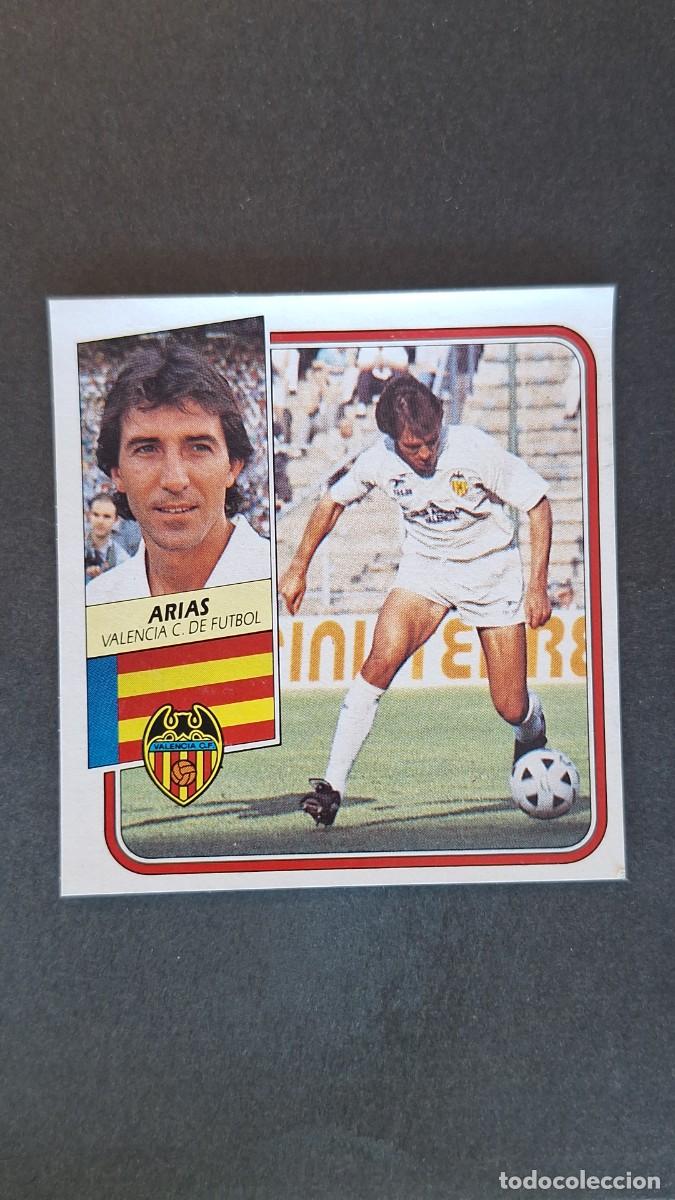 Figurine di Calcio: L2 ARIAS VALENCIA C. F. LIGA ESTE 1989 1990 89 90 RECUPERADO DESPEGADO