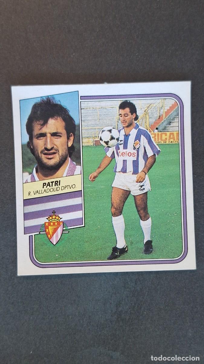 Figurine di Calcio: L2 PATRI REAL VALLADOLID LIGA ESTE 1989 1990 89 90 RECUPERADO DESPEGADO